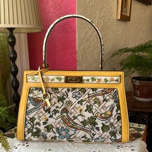 Tory Burch Lee Radziwill Needlepoint bag